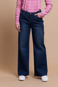 Memo Wide Leg High Rise Jeans