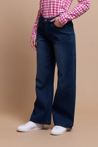 Memo Wide Leg High Rise Jeans