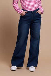 Memo Wide Leg High Rise Jeans