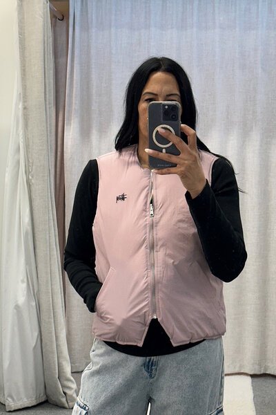 Stussy Reversible Quilted Vest-new-Preen