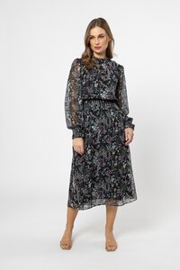 Seeking Lola Blossom Adorable Midi Dress