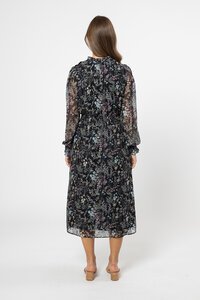 Seeking Lola Blossom Adorable Midi Dress