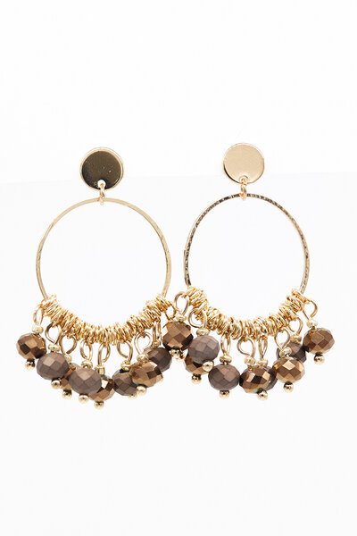 Stella + Gemma Hoop with Beads Earring-shop-by-label-Preen