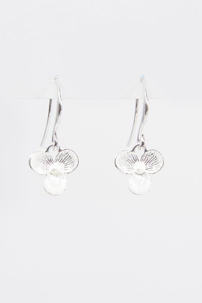 Stella + Gemma Flower Petal Pearl Earring-shop-by-label-Preen