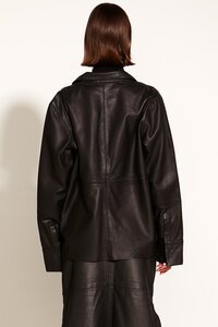 Fate + Becker Undeground Leather Shacket