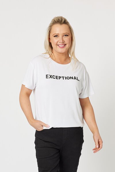 Threadz Exceptional T-shirt-new-Preen