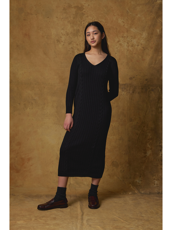 Standard Issue Merino Cable Dress