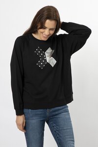 Stella + Gemma Black Pearl X Sweater