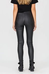 Storm High Rise Leather Look Pant