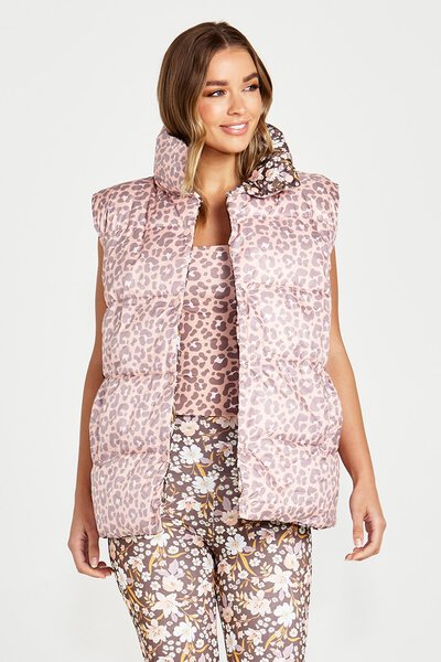 Sass Alessia Reversible Puffer Vest-new-Preen