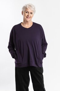 Jellicoe Blooming Purple Sweatshirt