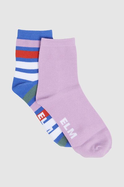 Elm Ultra Ankle Socks - 2 pk-shop-by-label-Preen