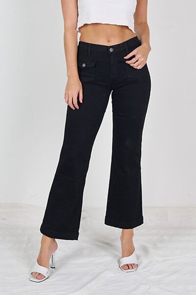 Wakee Front Pocket Wide Leg Jean-new-Preen