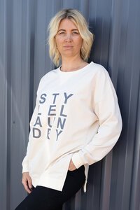 Style Laundry Zip Longline Sweater