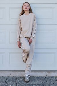 Style Laundry Lurex Stripe Sleeve Sweater