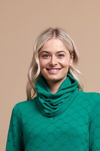 Memo Infinity Textured Scarf