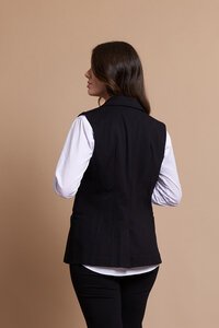 Foil Panelled Ponti Vest