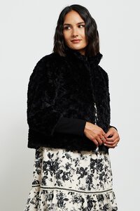 Et Alia Vintage Fur Jacket 