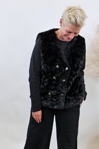 Et Alia Vintage Fur Vest