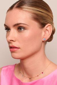 Tiger Tree Matte Crystal Stud