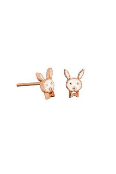 Tiger Tree Mr Rabbit Studs-shop-by-label-Preen