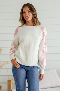 Miss Manlow Provence Flower Knit