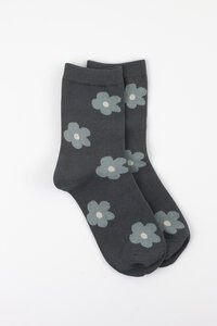 Stella + Gemma Blue Flower Socks