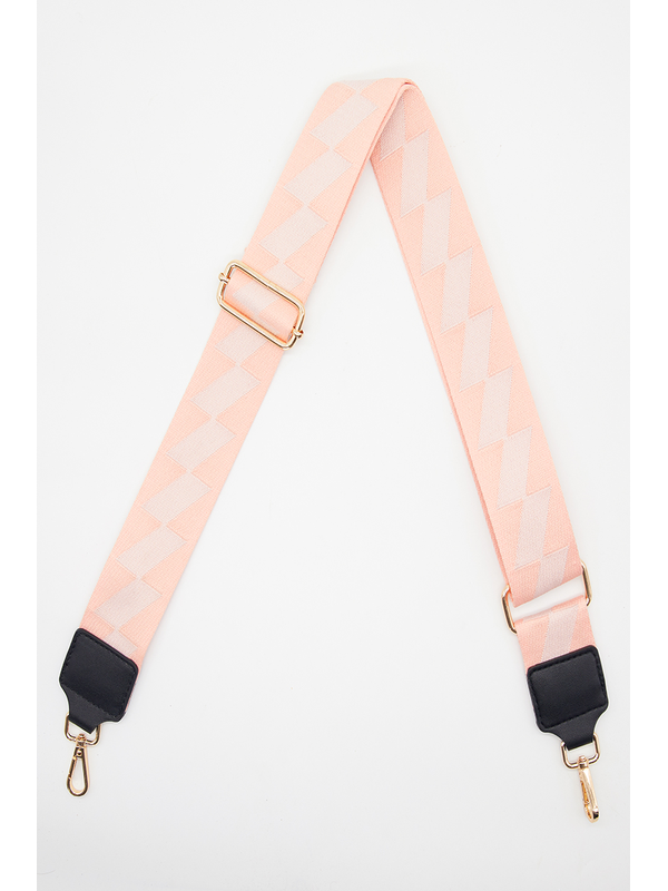 Stella + Gemma Block Pattern Bag Strap