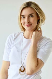 Archer House Four Mixed Discs Necklace