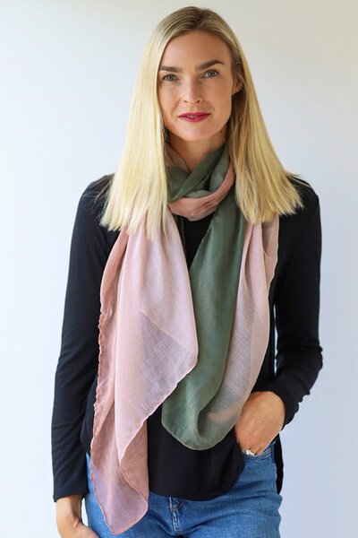 Archer House Lightweight Ombre Scarf-best-sellers-Preen