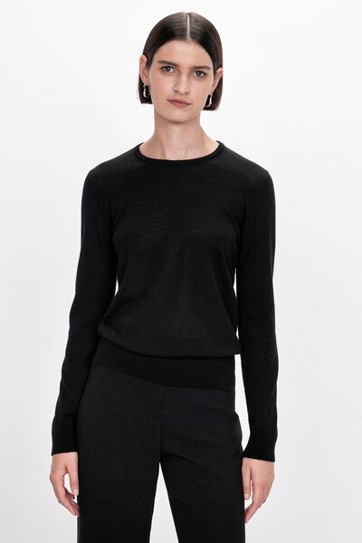 Veronika Maine Merino Classic Sweater-new-Preen