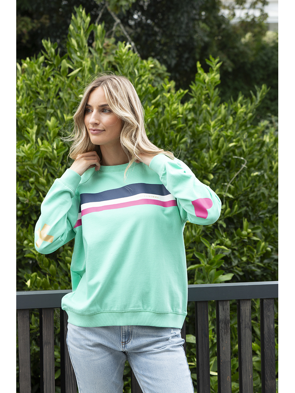 Stella + Gemma Stripes Classic Sweater