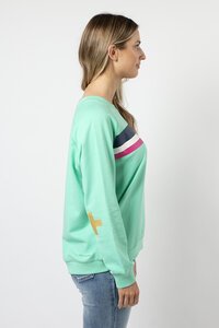 Stella + Gemma Stripes Classic Sweater