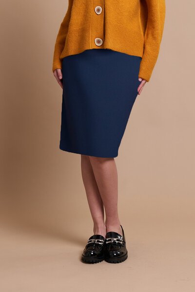 Esplanade Plain Ponti Pencil Skirt-best-sellers-Preen