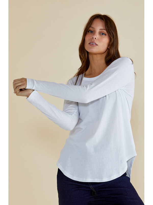 Betty Basics Megan Long Sleeve Top