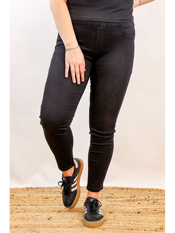 Wakee Slim Leg Pull On Jeans