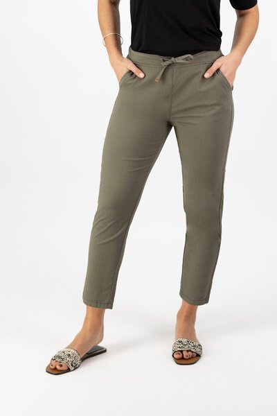 Vassalli Skinny 7-8 Elastic Waist Pant-new-Preen