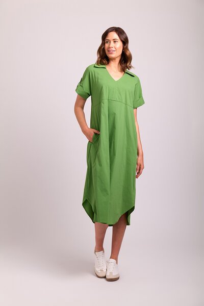 Esplanade Collar + Cocoon Dress-sale-Preen