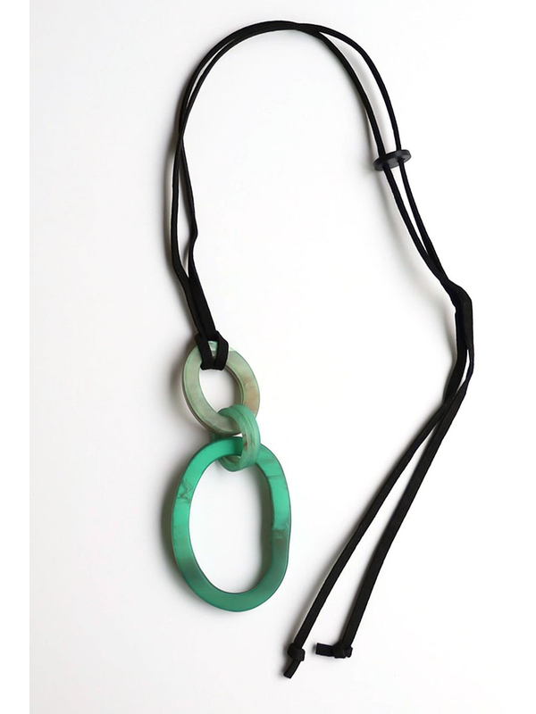 Archer House Triple Loop Pendant Necklace