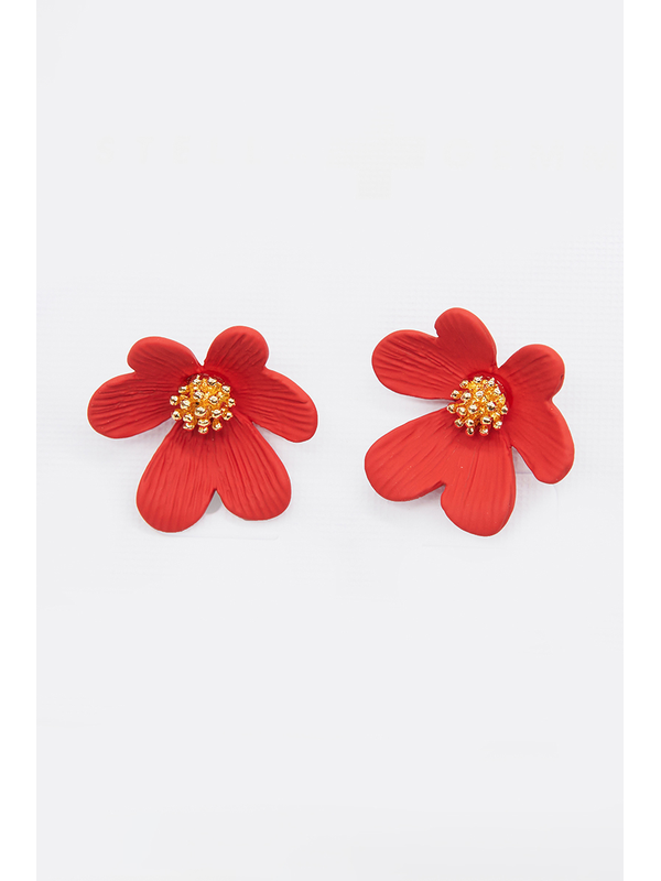 Stella + Gemma Mini Flower Petal Earrings