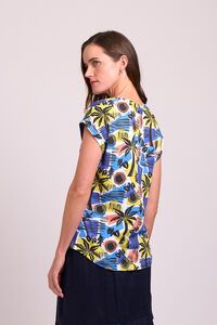 Foil Roll With it Pattern Tee