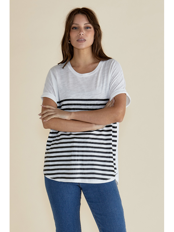 Betty Basics Hailey Stripe Tee