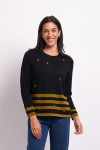 Foil Stars + Stripes Sweater