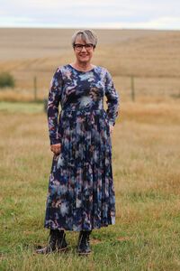 Memo Mesh Maxi Dress