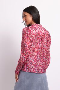 Oh Three Ruffle Neck Shirt