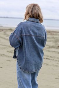 Pink Diamond Denim Shacket