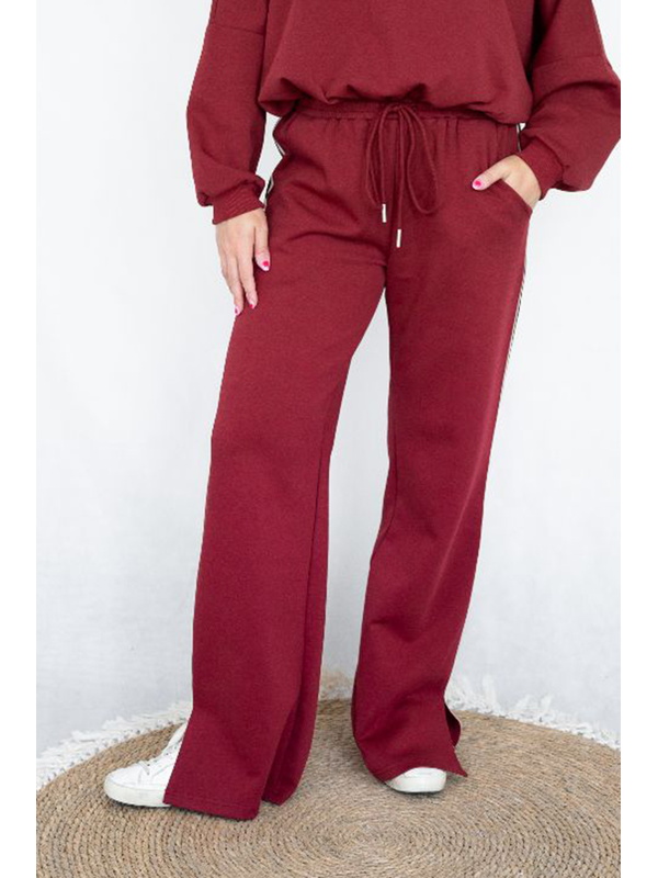 Fria The Label Stripe Trim Trackpants