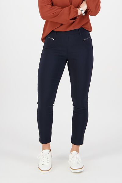 Vassalli Concept Skinny Ankle Grazer Pull On Pant-new-Preen