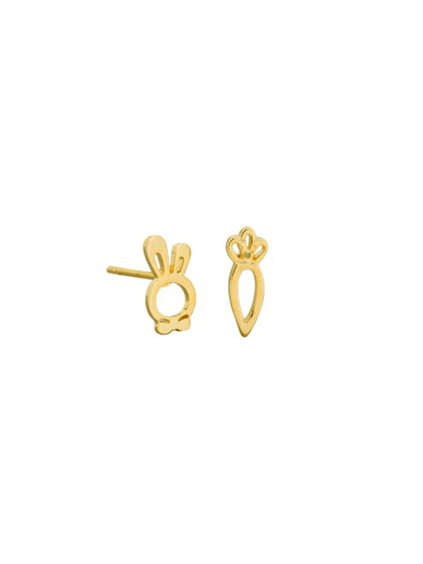 Tiger Tree Fluffy Bunny Studs