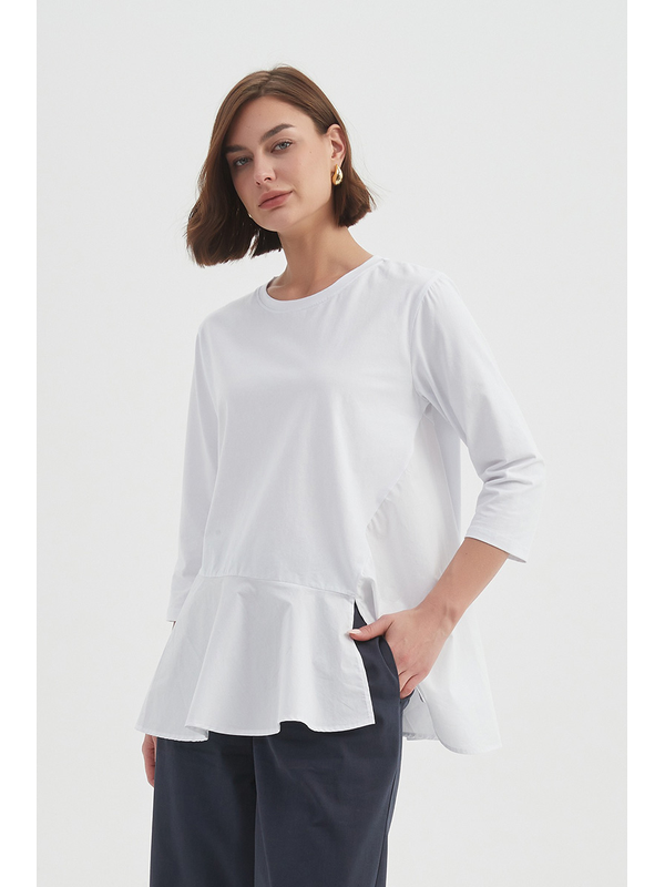 Tirelli Split Hem Combi Top